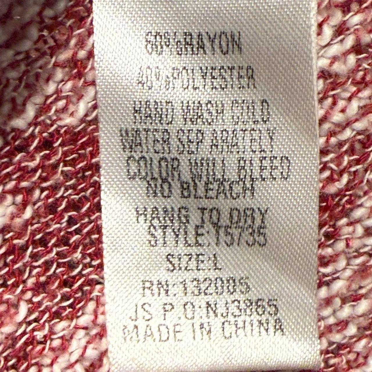 Source Unknown Women's Sweater - Red - L – Entro … - image 7