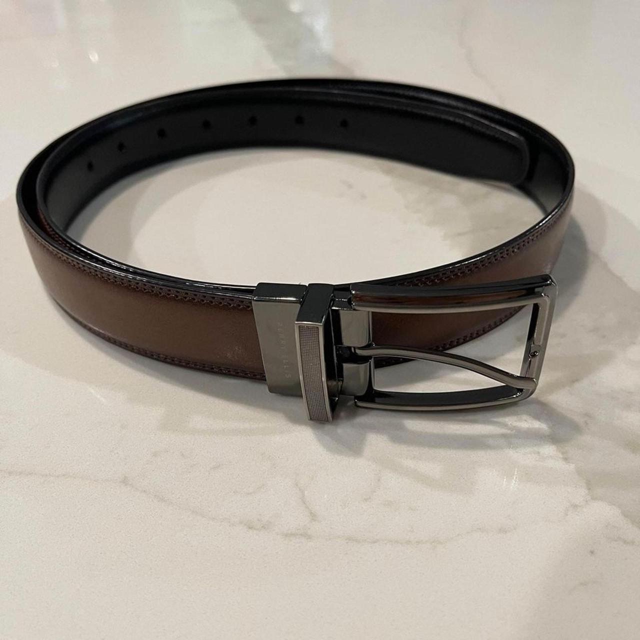 Perry ellis reversible belt hotsell