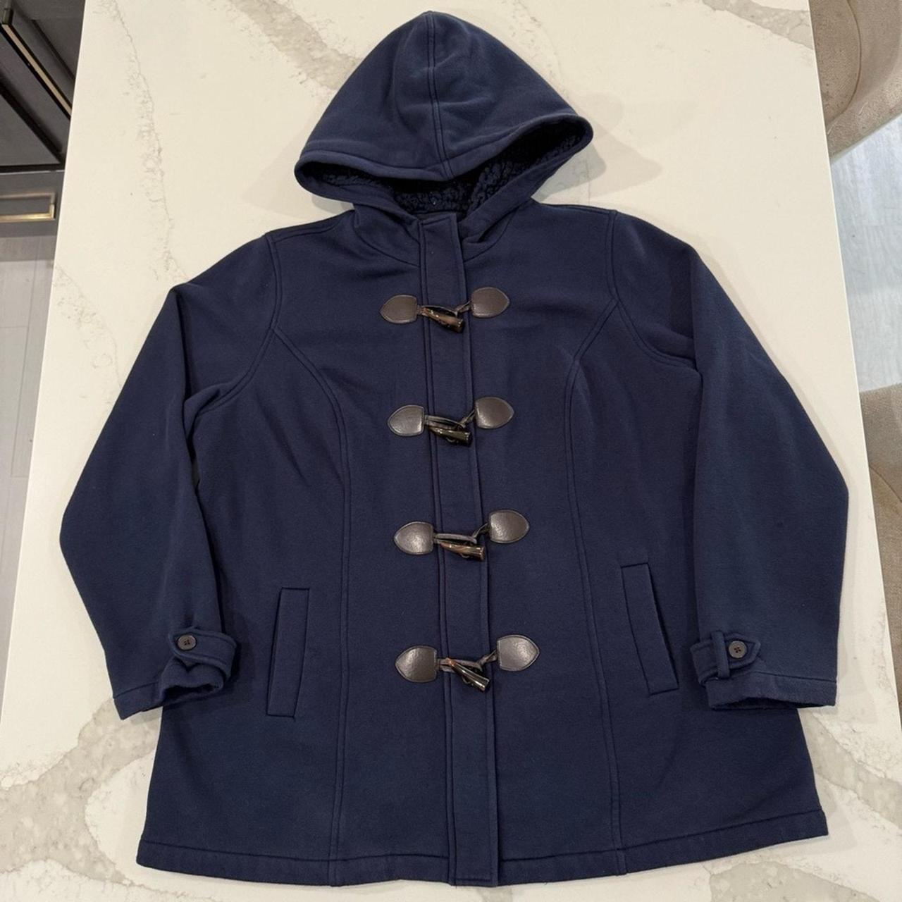 Source Unknown Women's Peacoat - Blue - XL – Mark… - image 1