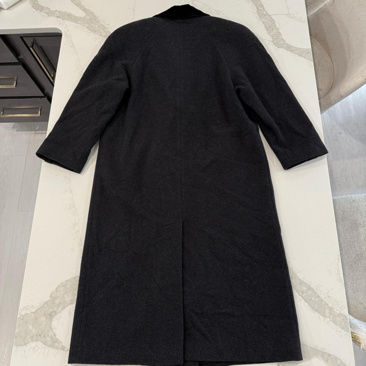 Source Unknown Women's Trench - Grey/Black - 8 – … - image 7