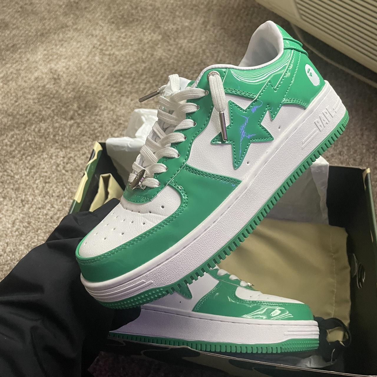 Bape Men's Green Trainers 