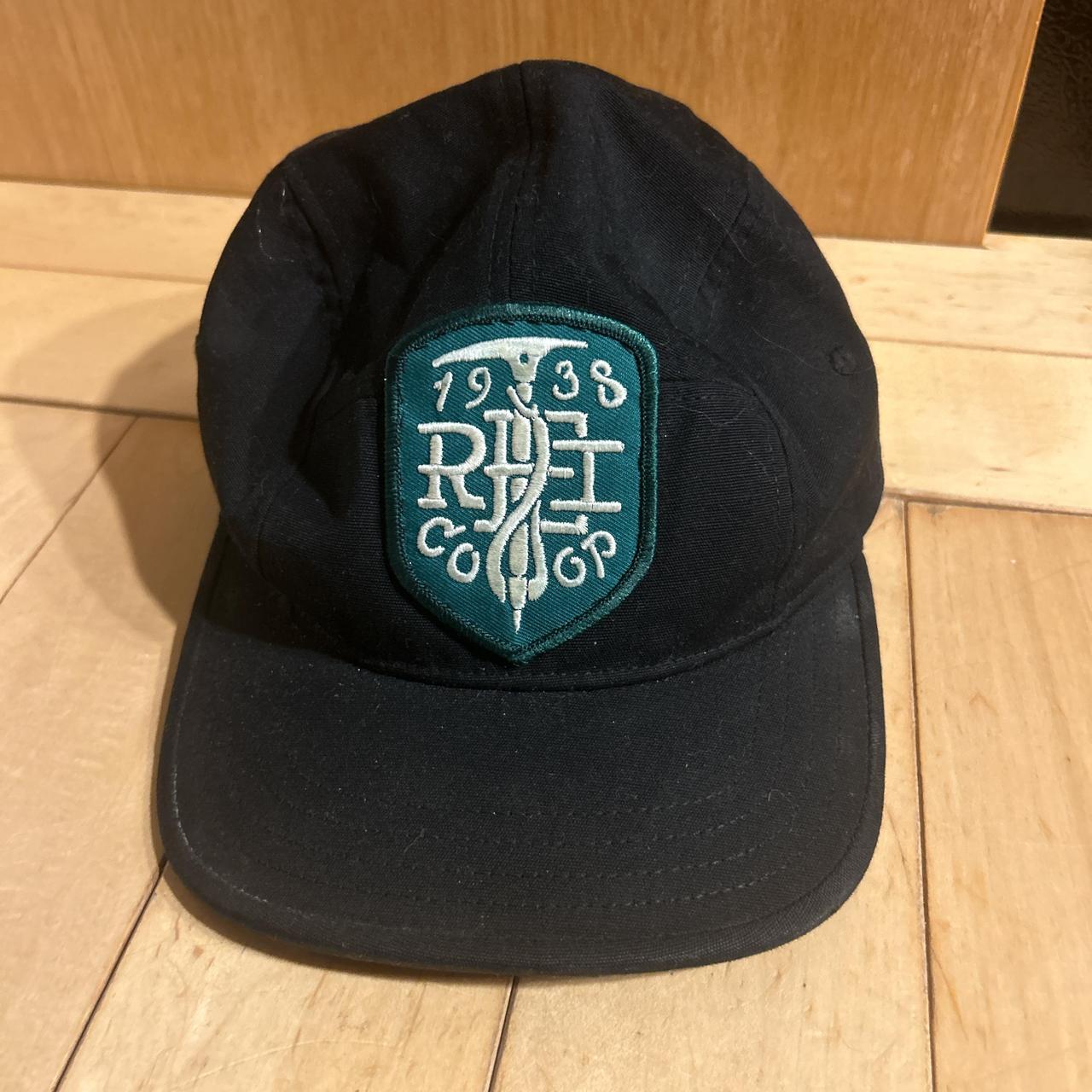 REI adjustable hat, special edition coal otter wax