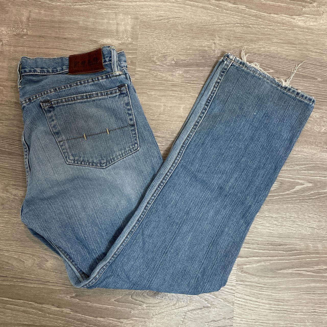 Polo Ralph Lauren straight leg jeans size 34x30... - Depop