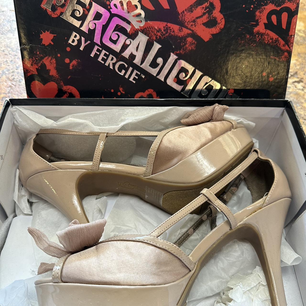 Fergalicious By Fergie nude pumps, embellished Size... - Depop