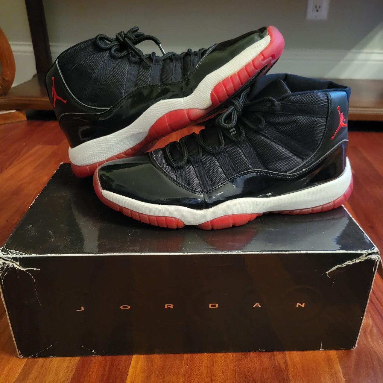 Old Air Jordan 11 Breds. Size 12 solid condition