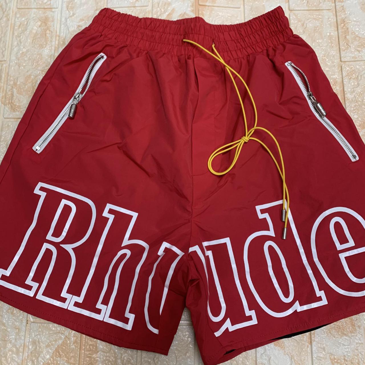 Rhude men's red shorts Brand new Same day dispatch! - Depop