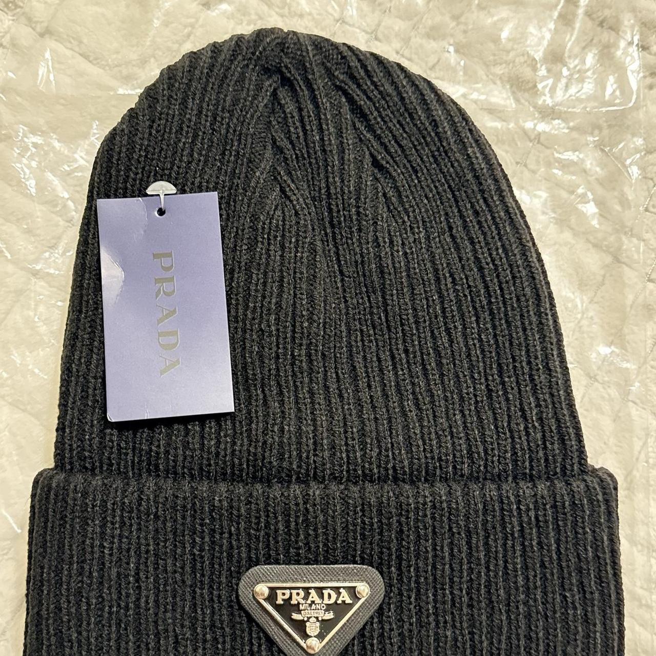 Prada AW07 Mohair Runway Beanie Size Medium | Depop