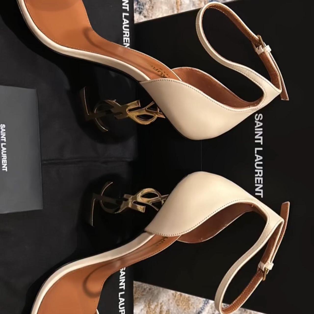 Nude ysl heels best sale