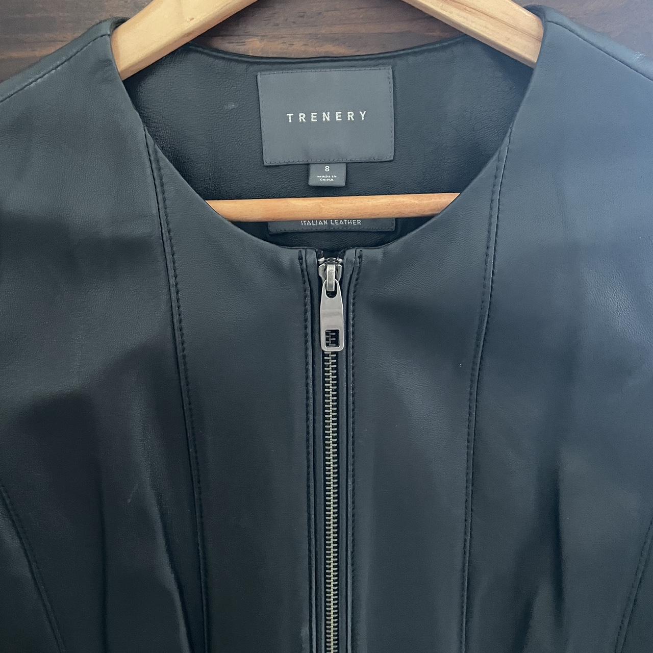 Trenery leather jacket hotsell