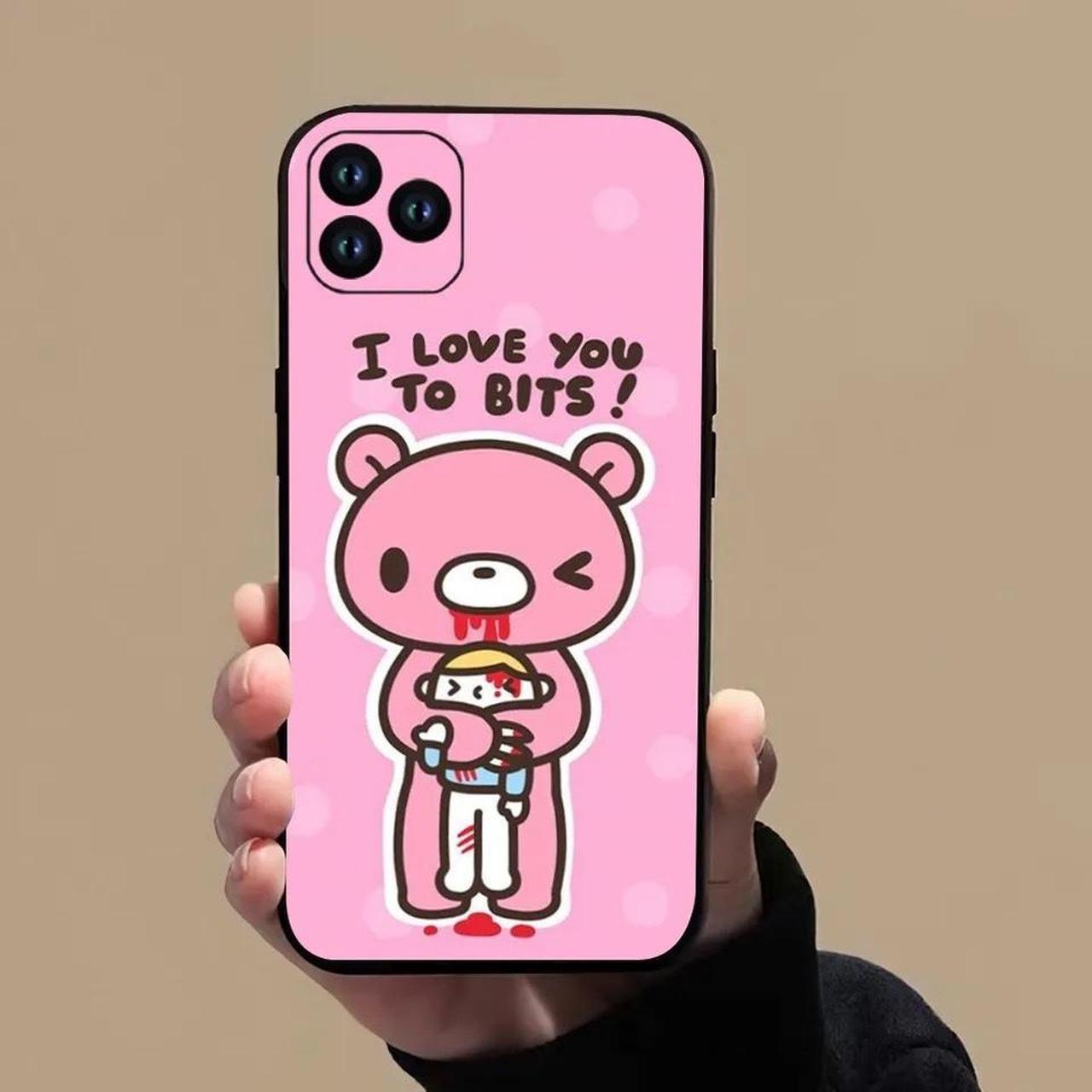 pinkbear gloomy bear Phone Case For iPhone 11 12 13... - Depop