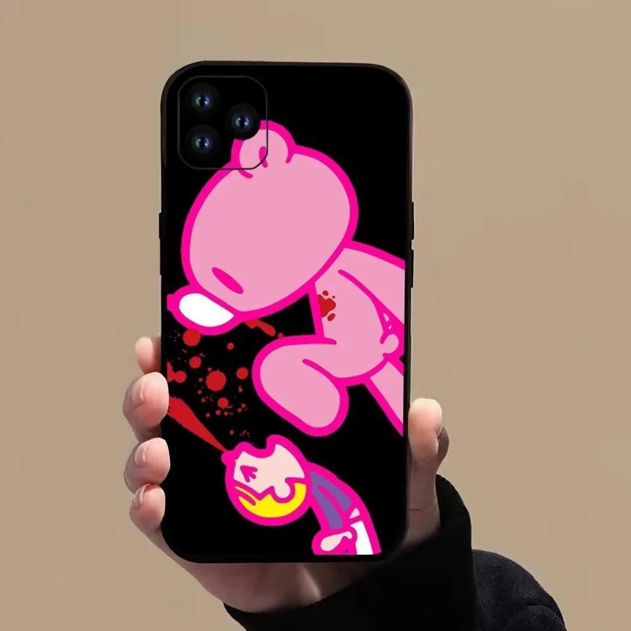 pinkbear gloomy bear Phone Case For iPhone 11 12 13... - Depop