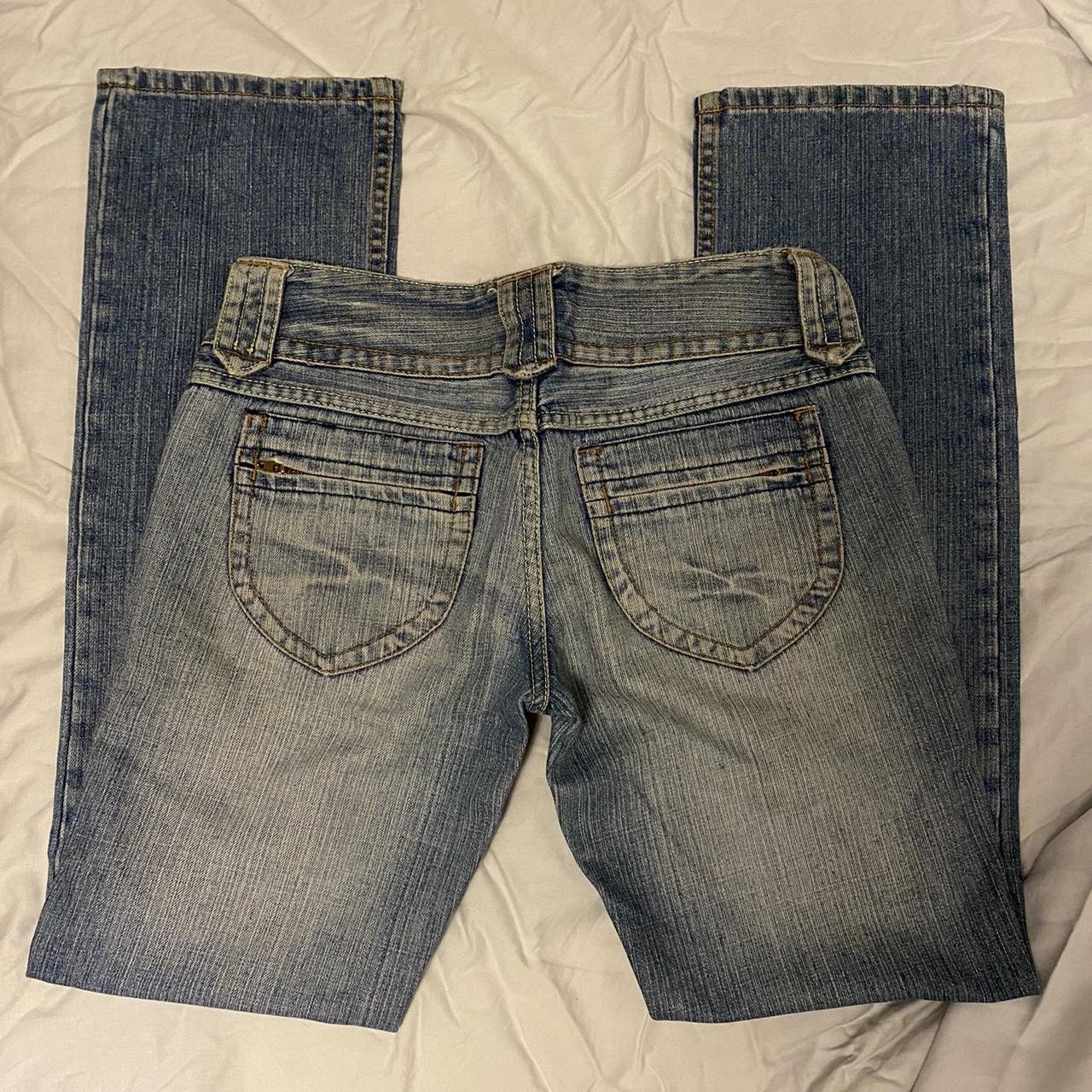 vintage y2k dotti jeans, straight leg, size 10 - Depop