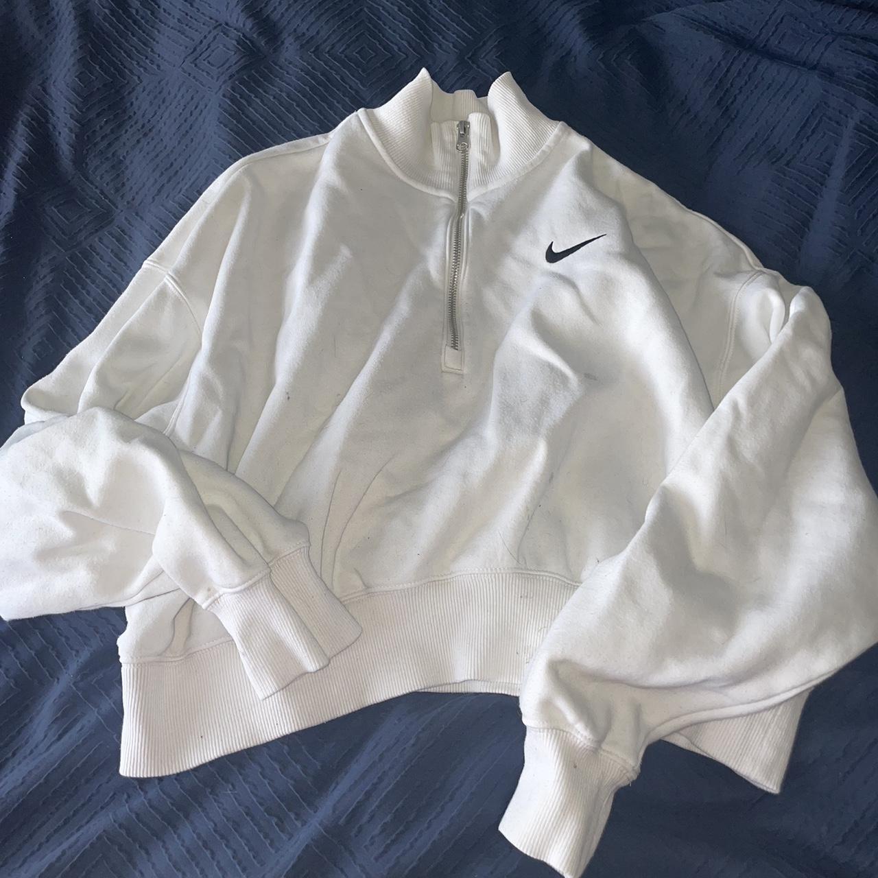nike white jumper womens