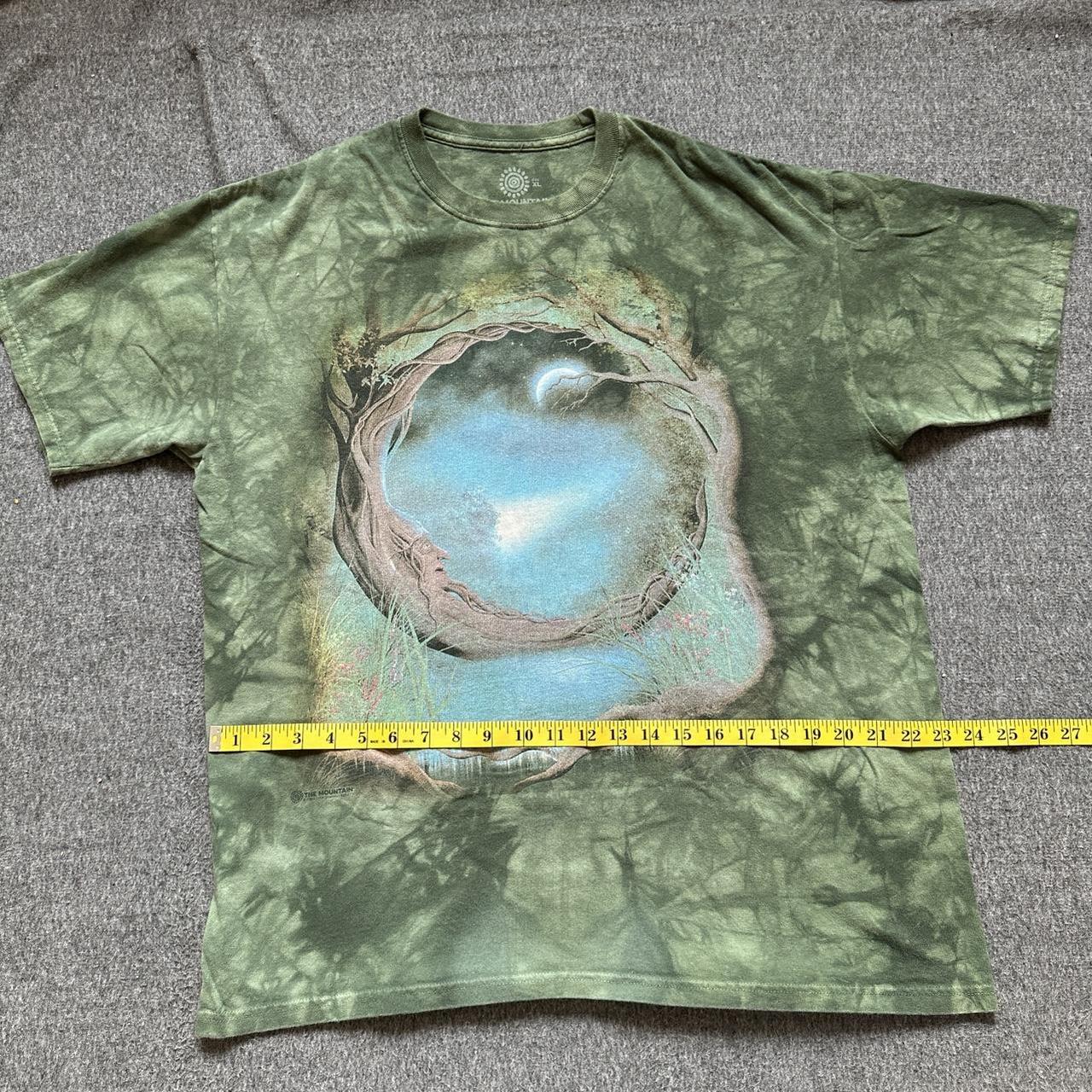 The Mountain Moon Tree Nature Fantasy T Shirt Adult... | Depop