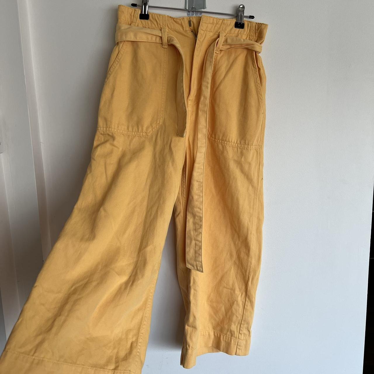 Ladies Trousers Yellow Trousers Topshop Topshop Yellow Pants Shop