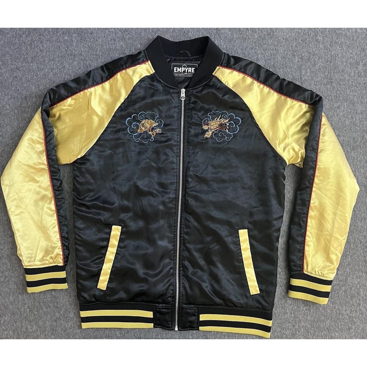 Dragon fashion bomber jacket