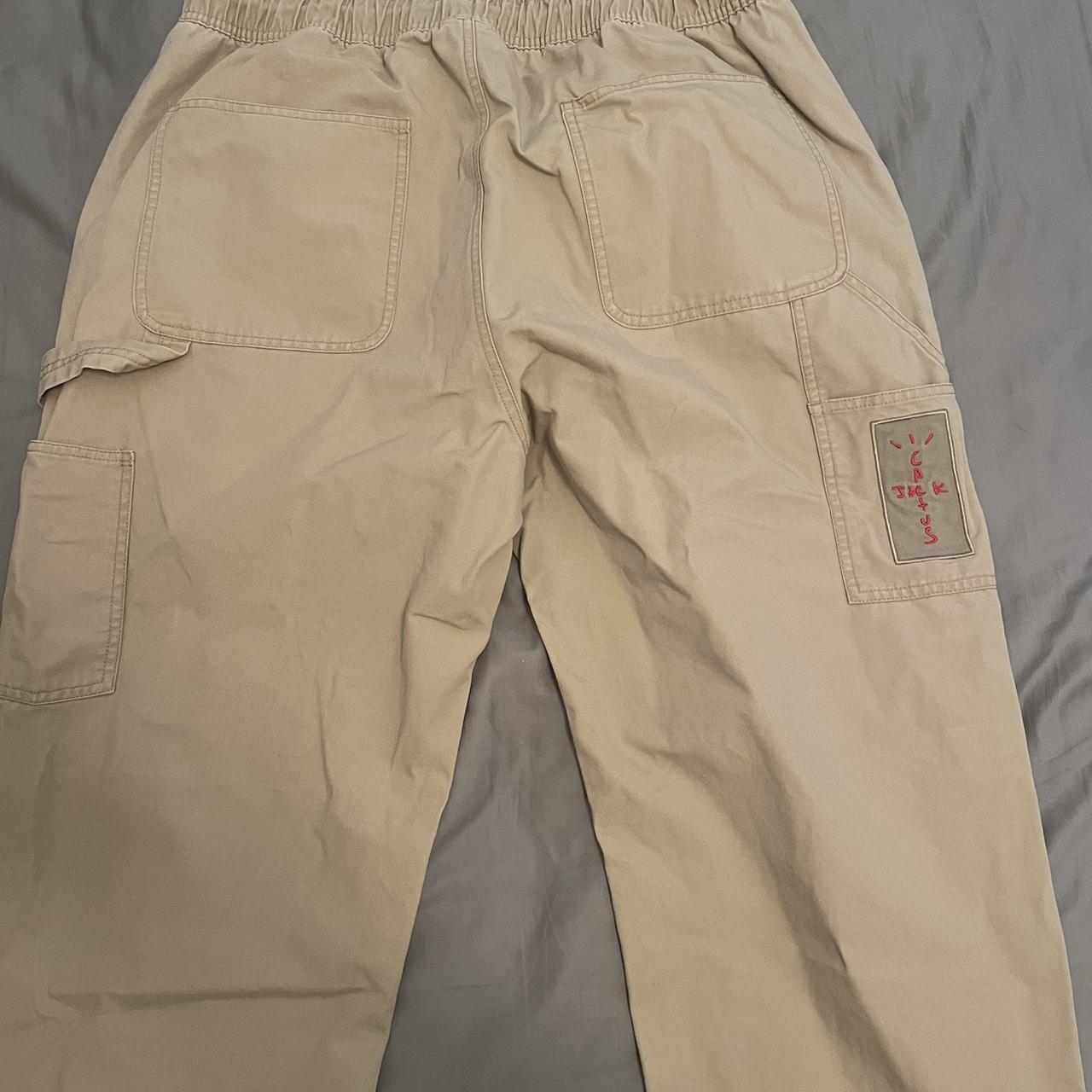 cactus jack canvas pants
