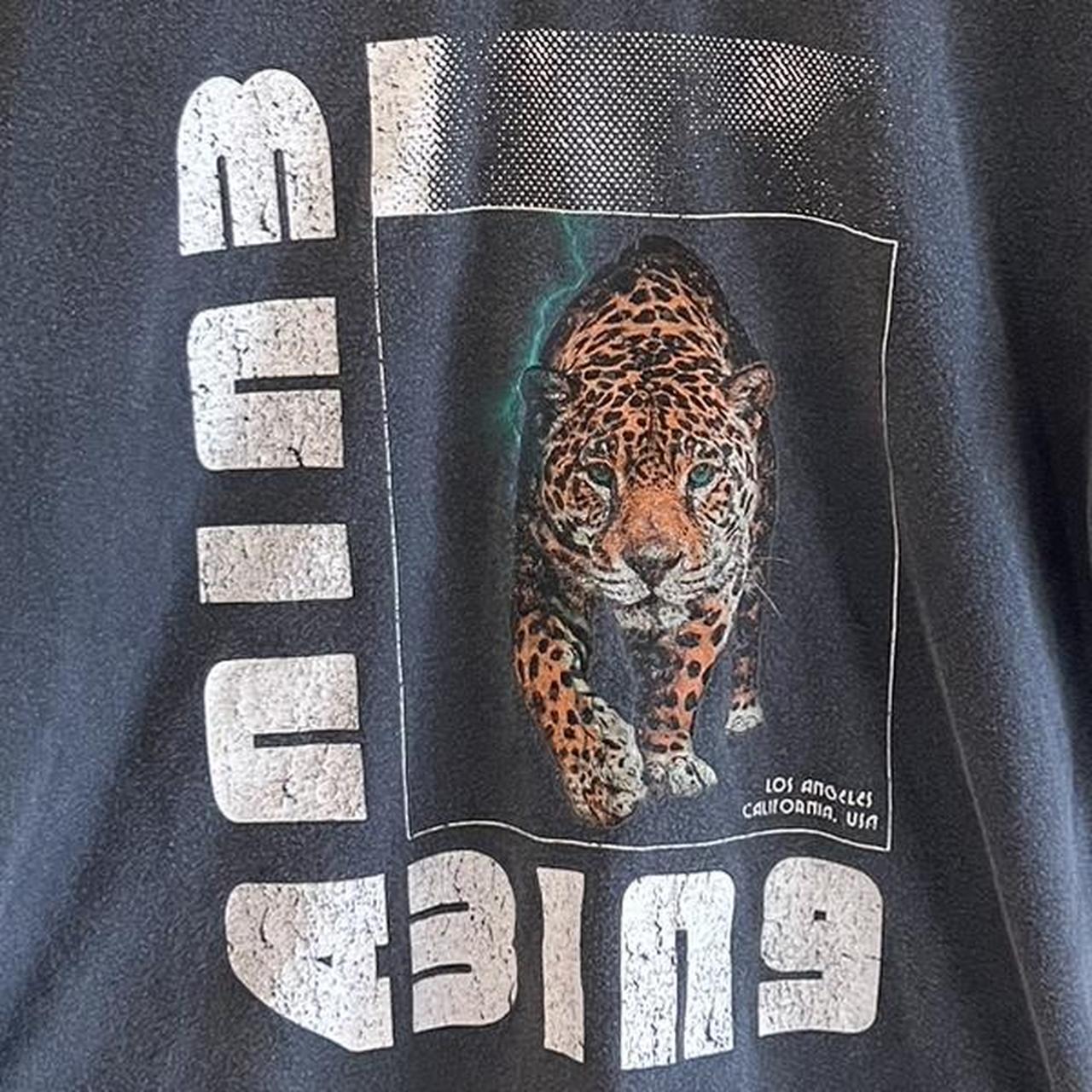 Tiger Sweatshirt Anine Bing Replica Anine Bing Wild Cat Graphic