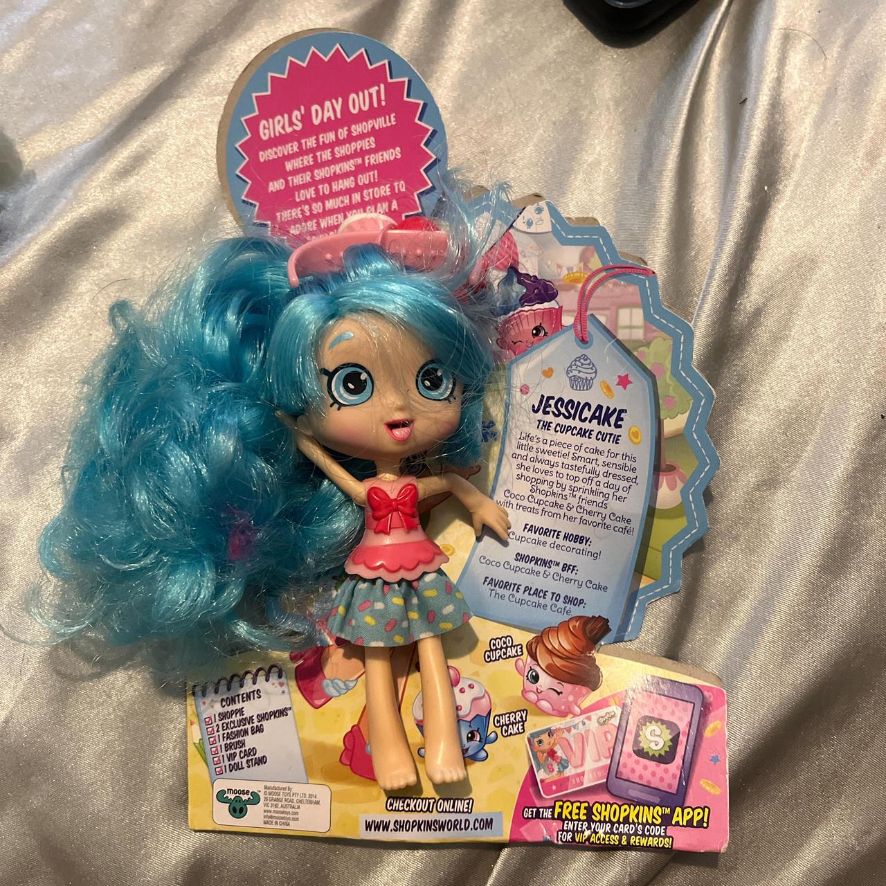 Shopkins Jessicake doll opened but good. Depop