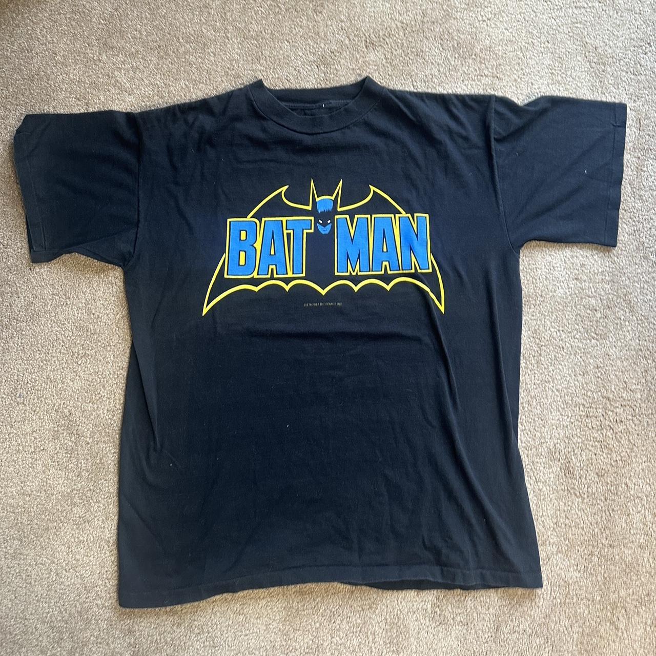 1988 BATMAN Vintage Tee Condition: Like new Size:... - Depop