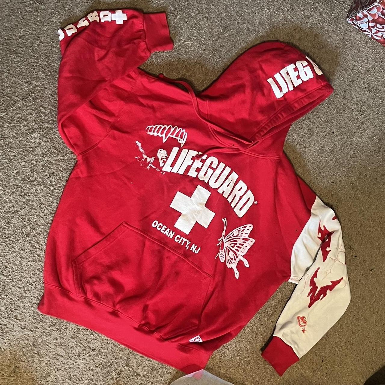 Lifeguard hoodie ocean city best sale