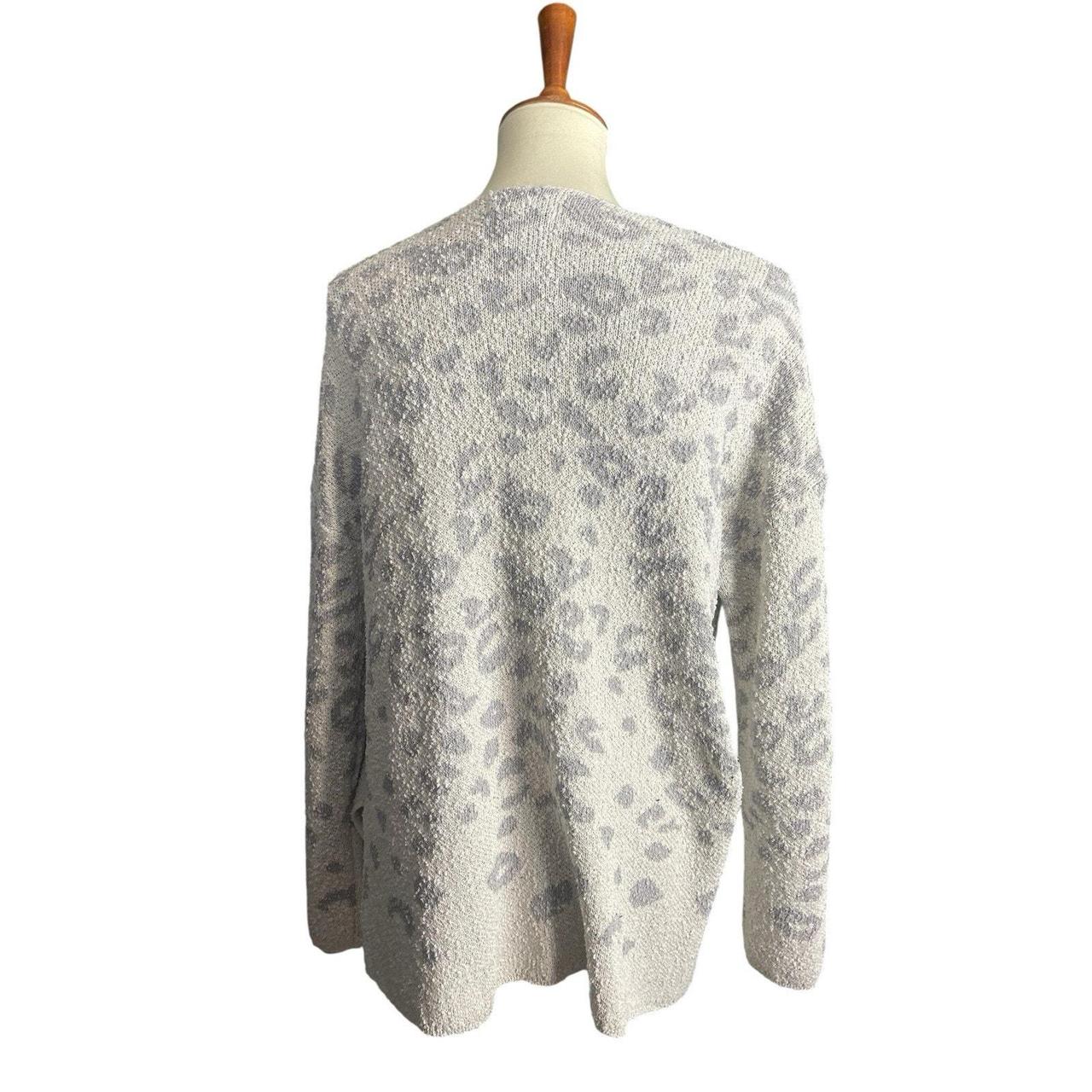 Source Unknown Women's Sweater - Cream/Grey - L –… - image 4