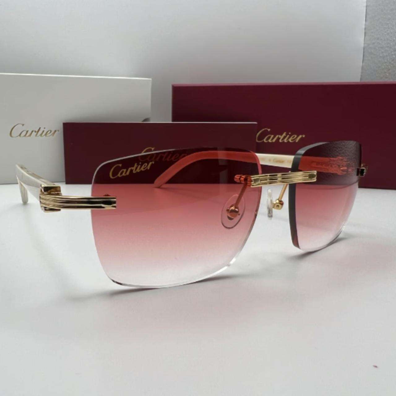 Cartier cartiers glasses Condition: Like new Color:... - Depop