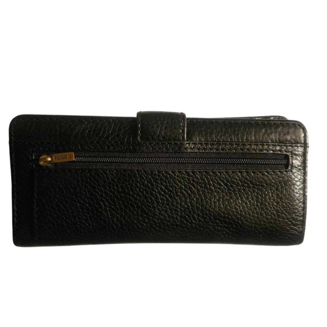 Fossil Women's Wallet - Black – Fossil Black Pebb… - image 2