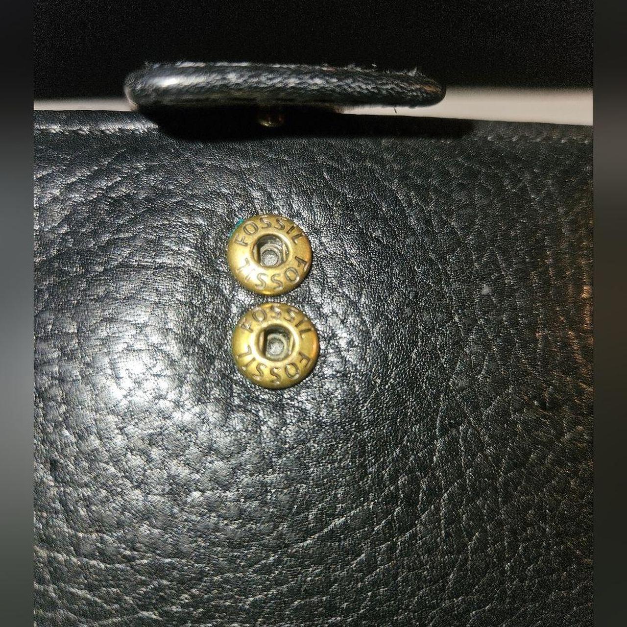 Fossil Women's Wallet - Black – Fossil Black Pebb… - image 6