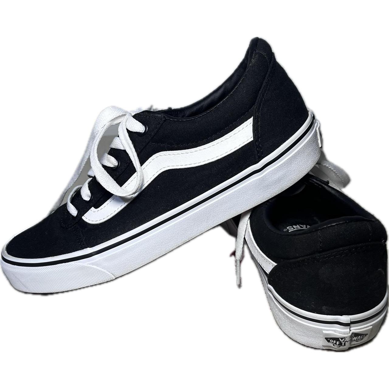 Vans Men's Sneakers Black/White US – Vans Old Skool Ward