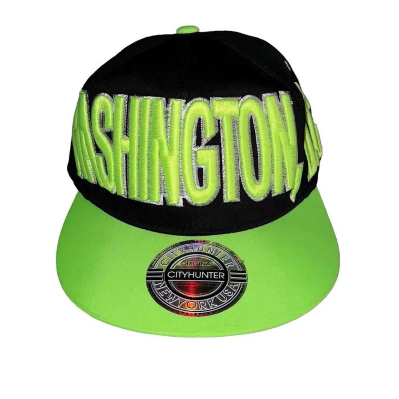 City Hunter USA Washington D.C. Cap Hat In Green Depop