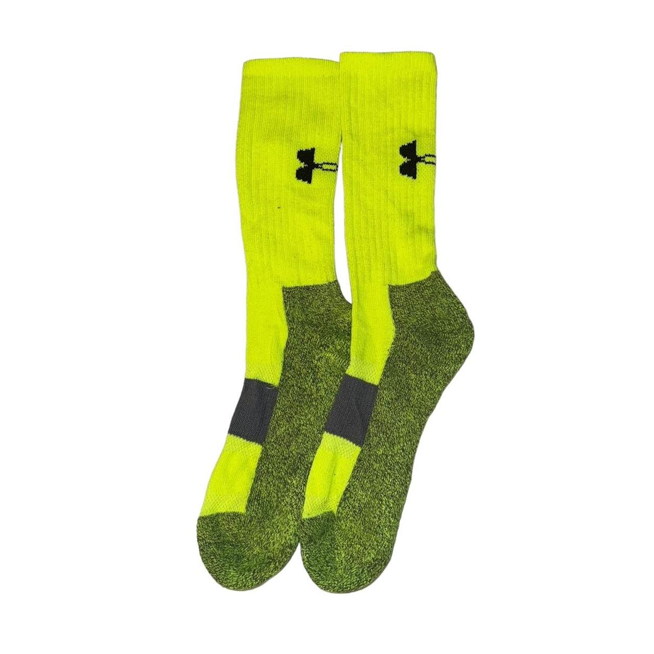Under Armour Calf Socks Neon Green