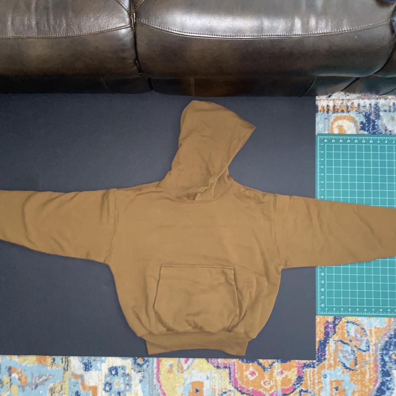 light brown yeezy hoodie