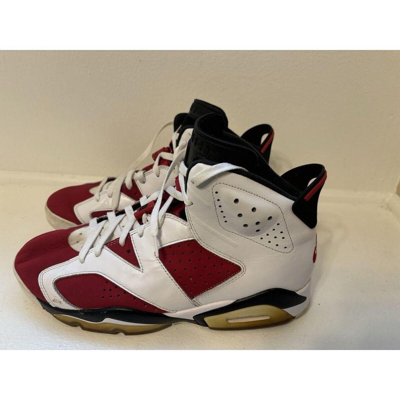 Size 11.5 - Nike Air Jordan 6 Retro Carmine 2014... - Depop