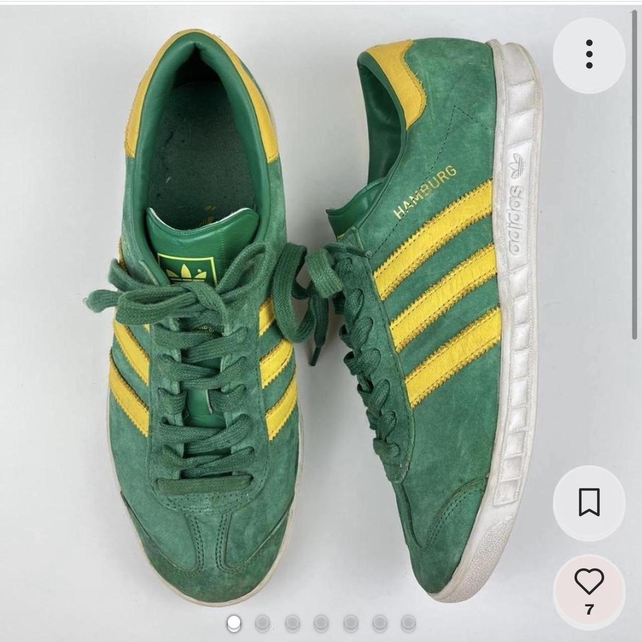 Adidas hamburg mens green on sale