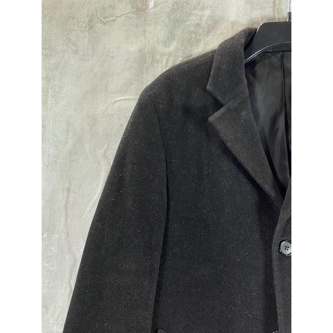 perry ellis portfolio men's wool blend coat