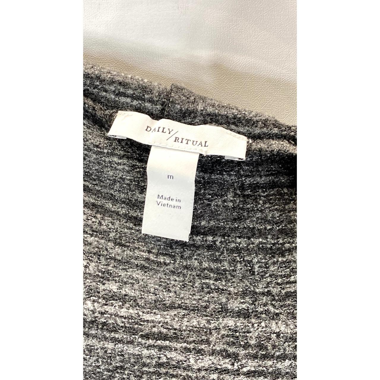 DAILY RITUAL Women's Charcoal Heather Cozy Depop