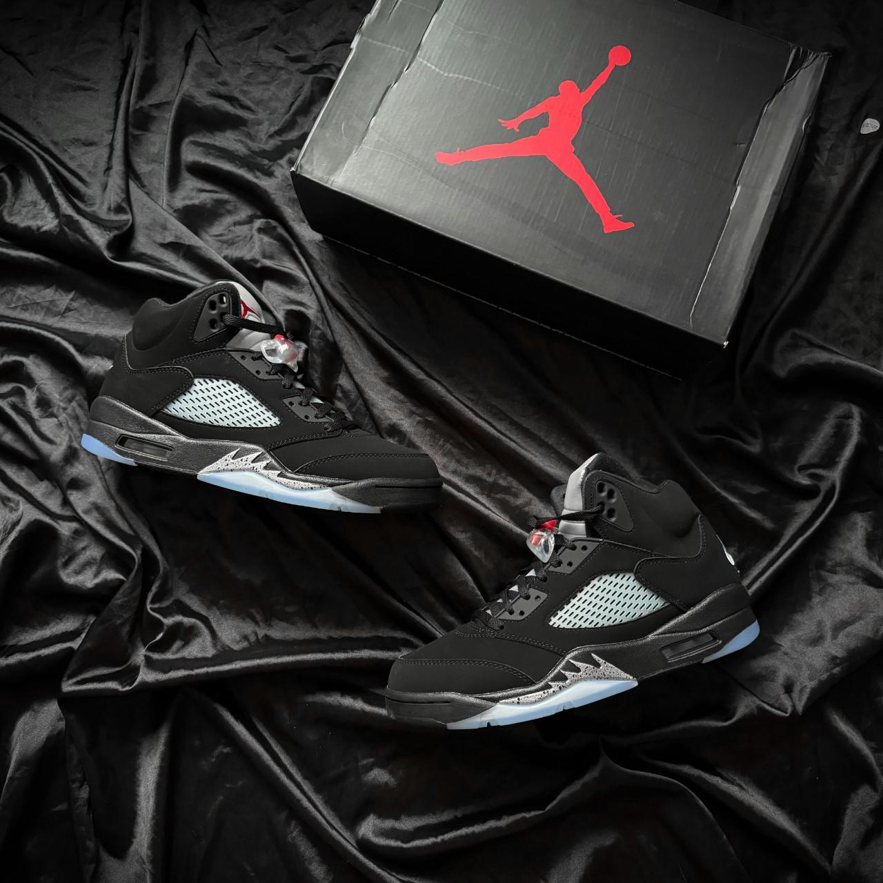 black number 5 jordans