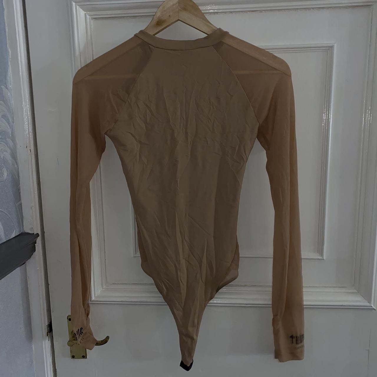 Trapstar deadstock nude long sleeve bodysuit like... Depop