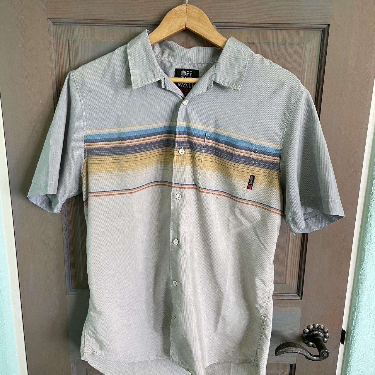 Vans men's button up Size Depop