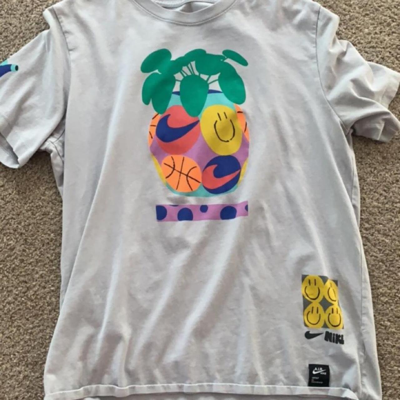 nike smiley face shirt