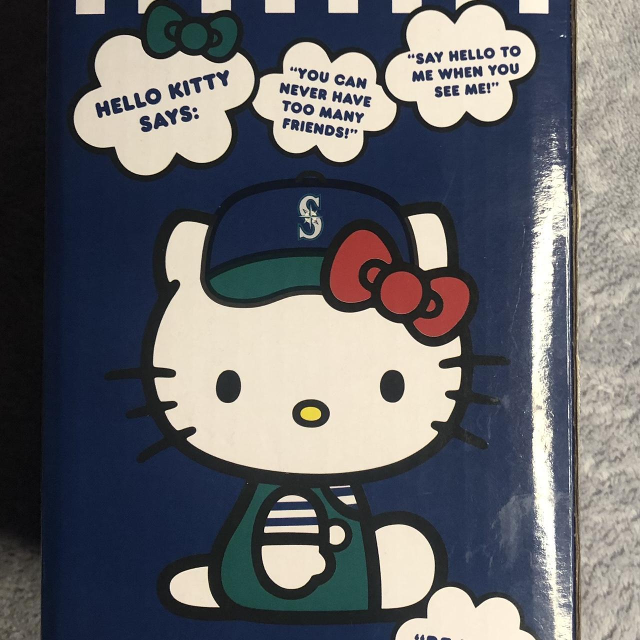 Hello kitty mariners bobble head🐱🎀 New in box Never... Depop