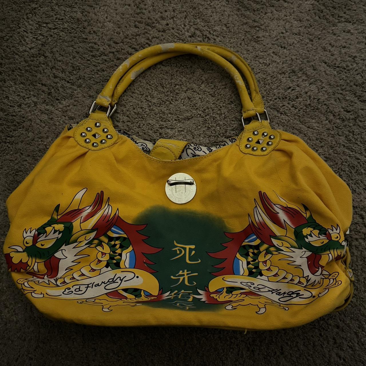 Vintage Ed hardy purse #Edhardy #vintage #purse... - Depop