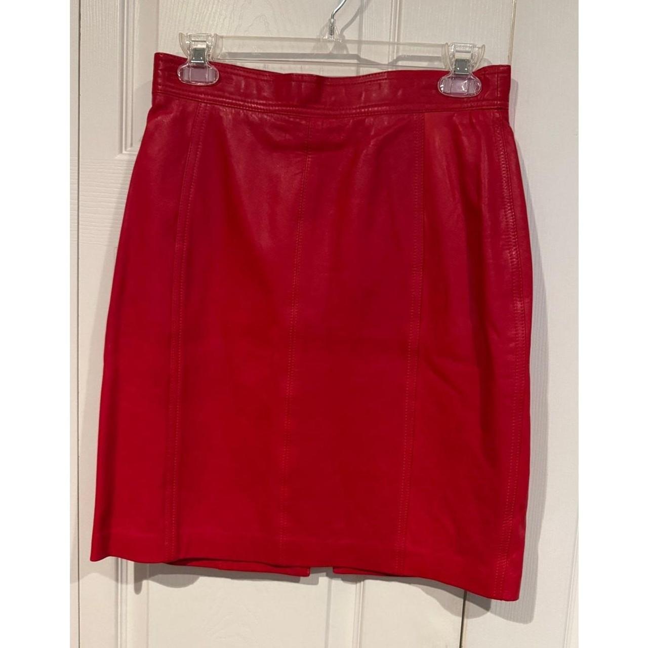 Source Unknown Women's Mini Skirt - Red - L – Vin… - image 1