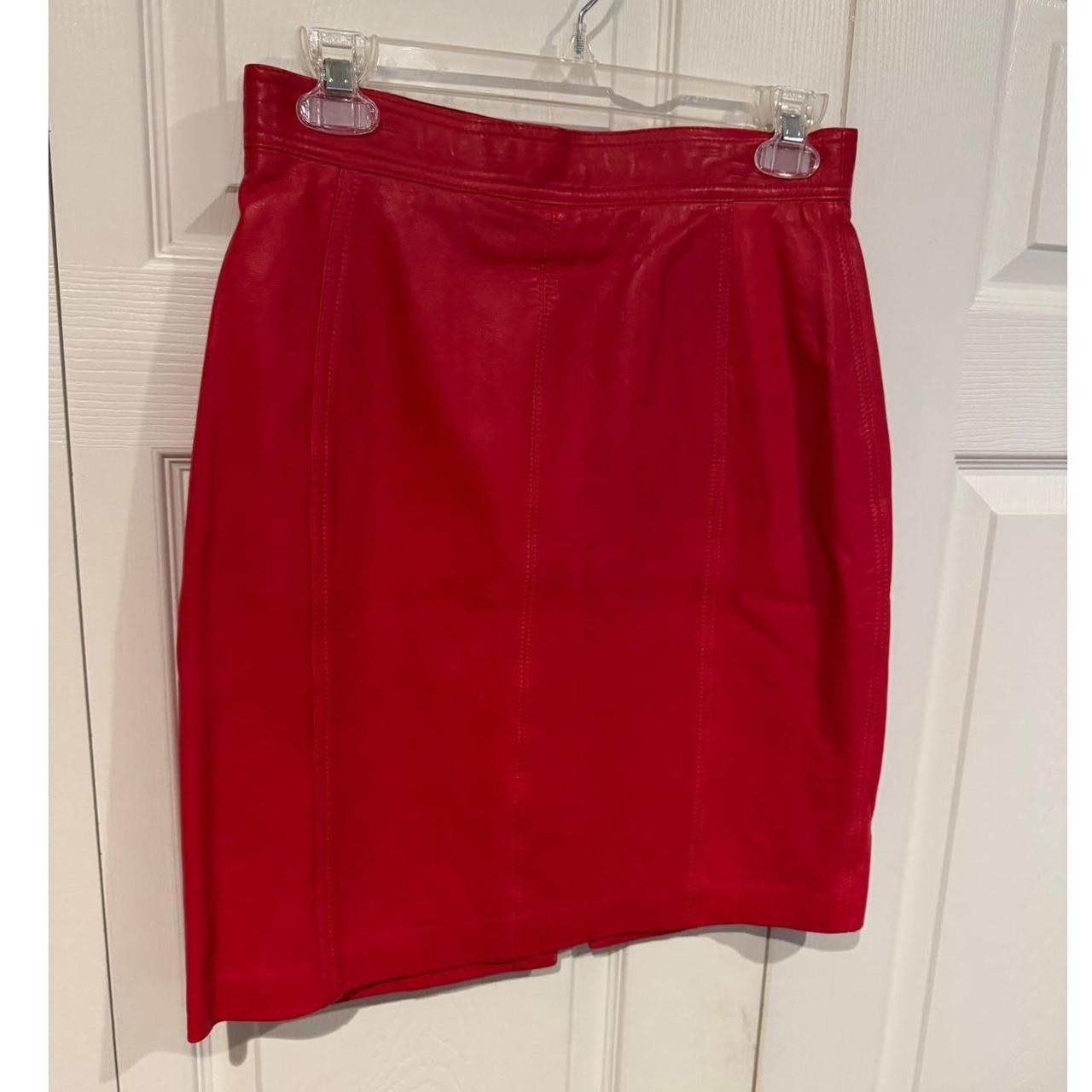 Source Unknown Women's Mini Skirt - Red - L – Vin… - image 2