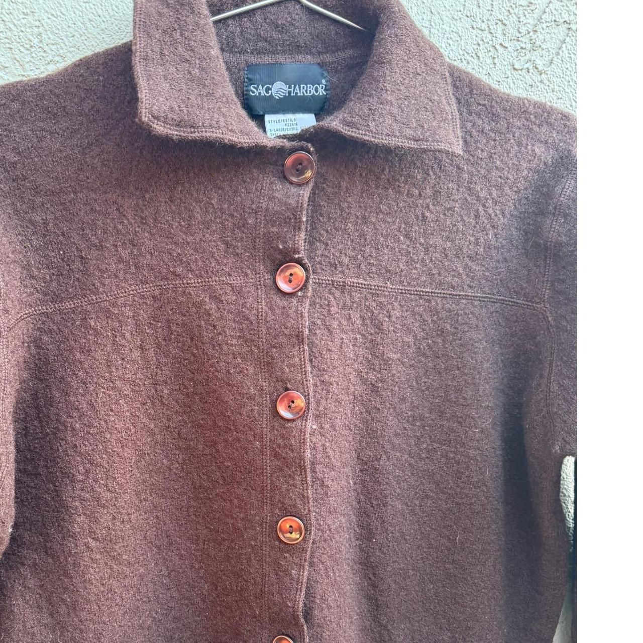 Sag Harbor Women's Sweater - Brown - XL – Sag Har… - image 3