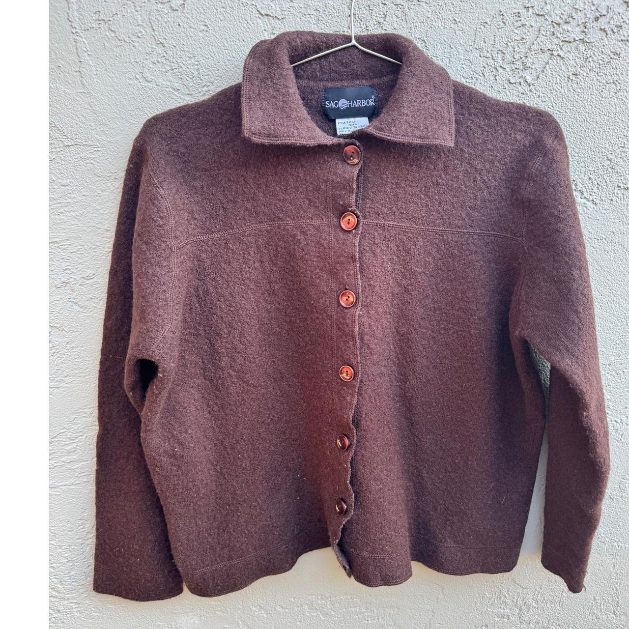 Sag Harbor Women's Sweater - Brown - XL – Sag Har… - image 2