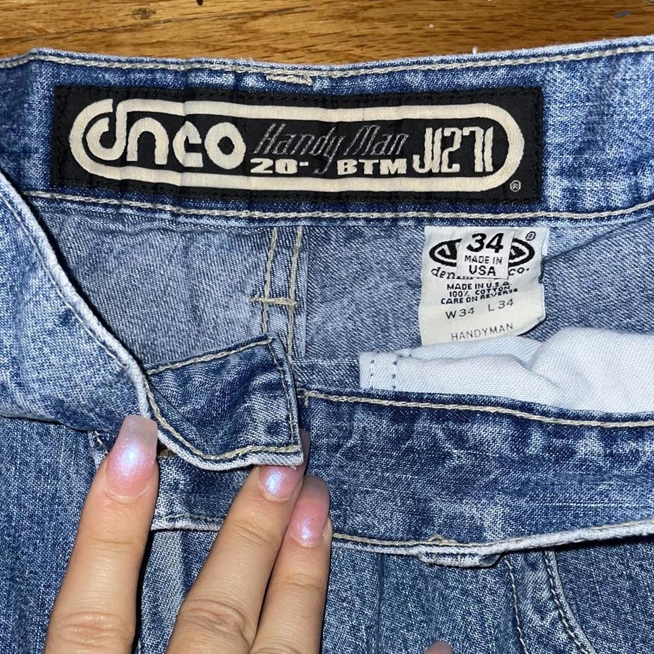 JNCO Men's Blue Jeans | Depop