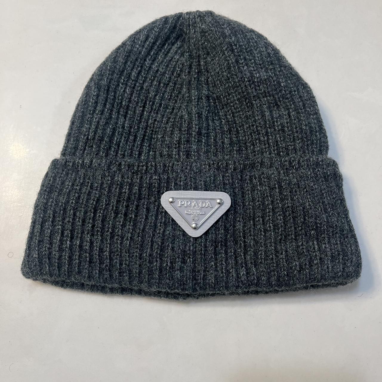 帽子 00s archive prada wool beanie y2k 00s archive prada wool beanie y2k（Prada prada hat beanie