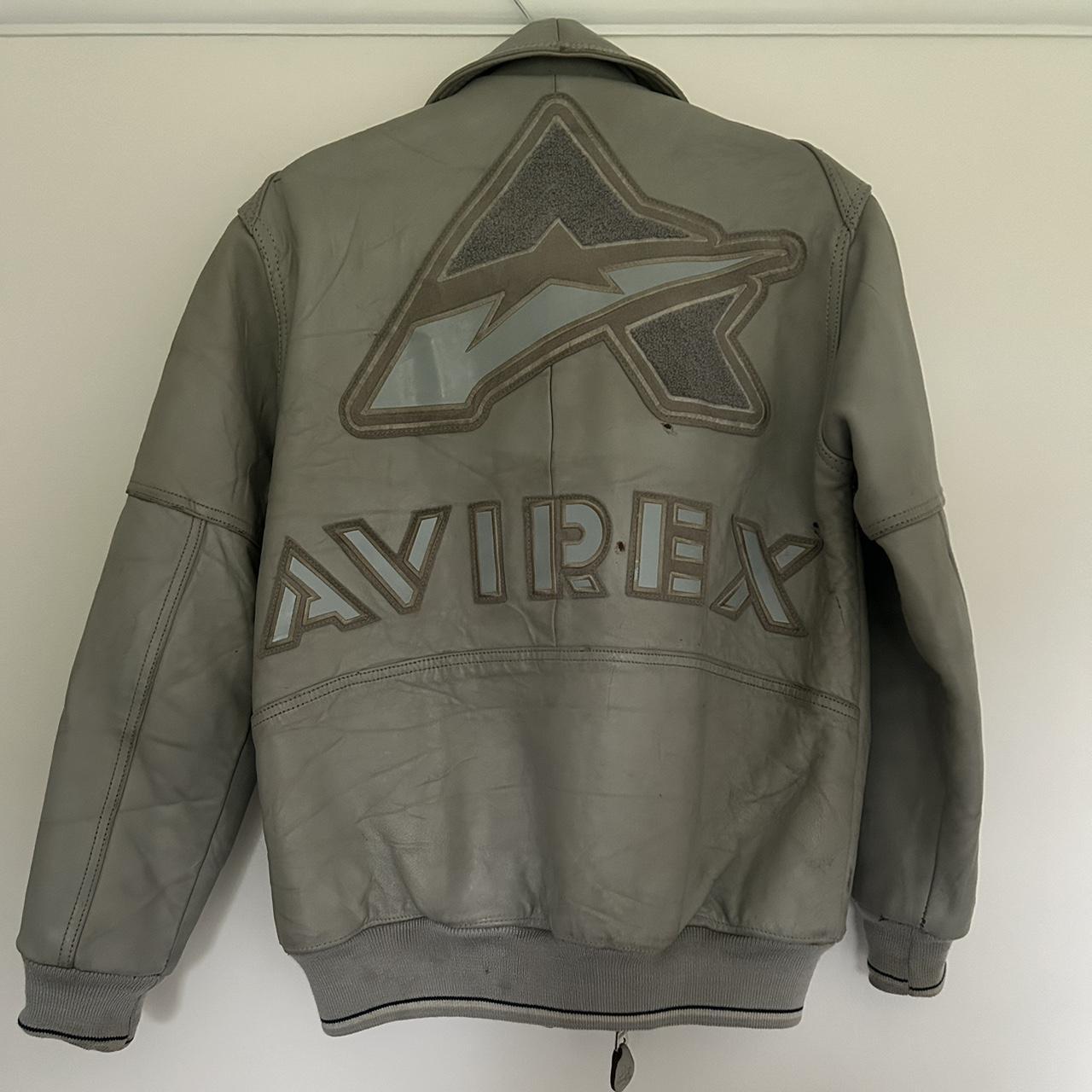 Avirex 'All Star Goalers' Leather Jacket - | Depop Avirex 'All Star Goalers' Leather Jacket - | Depop